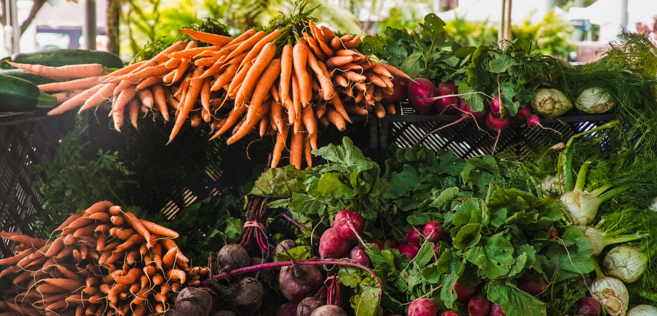 farmers market, vegetables, fruit