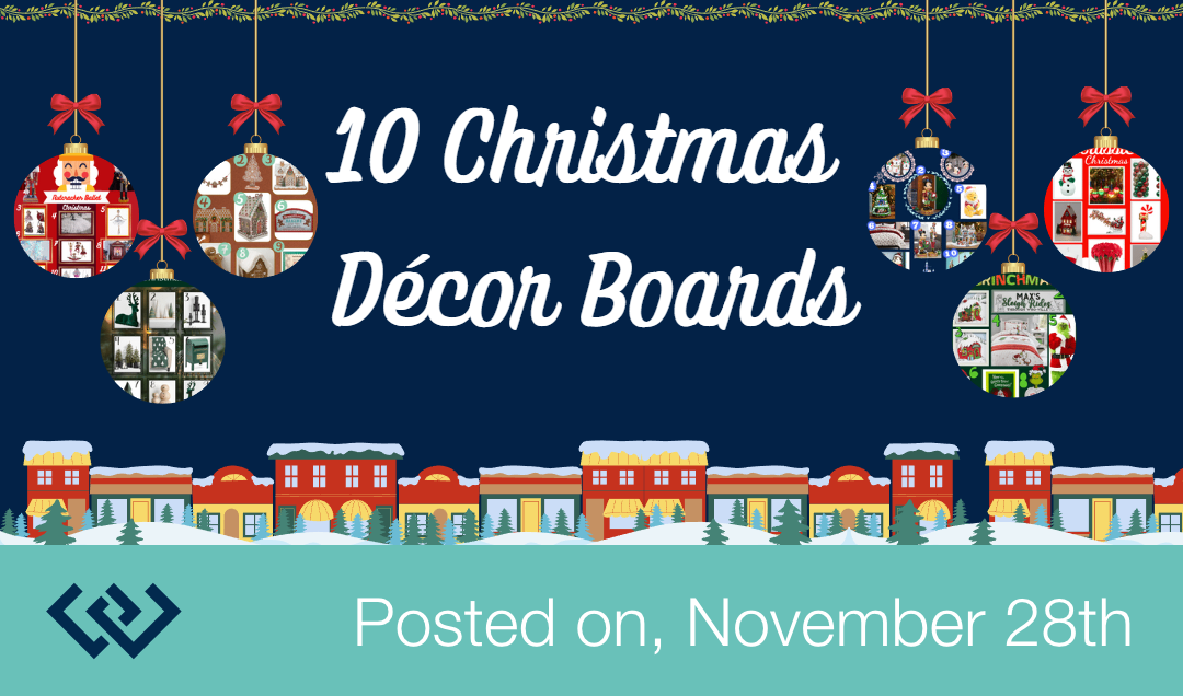 10 Christmas Décor Boards